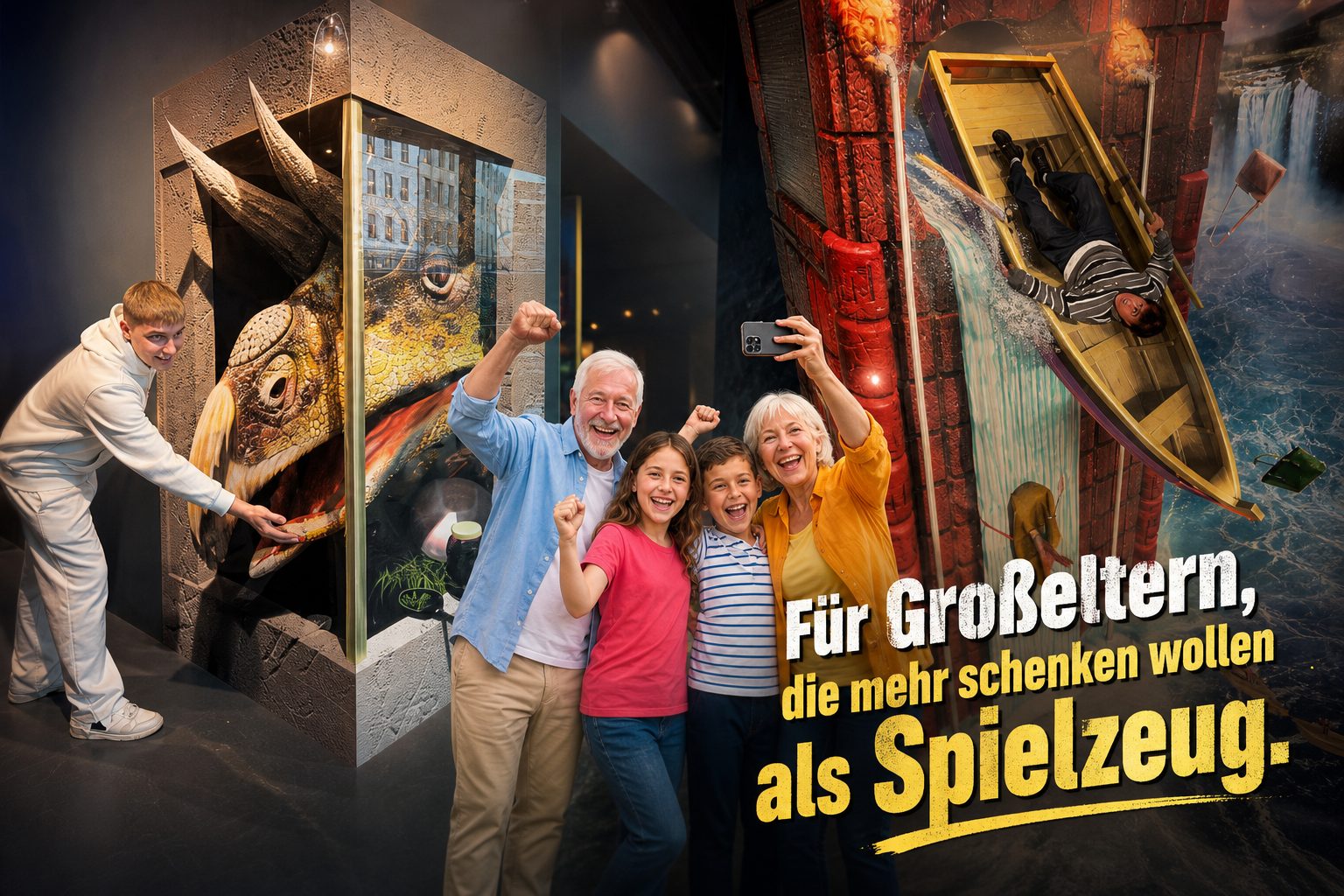 Für Großeltern, die mehr schenken wollen als Spielzeug.