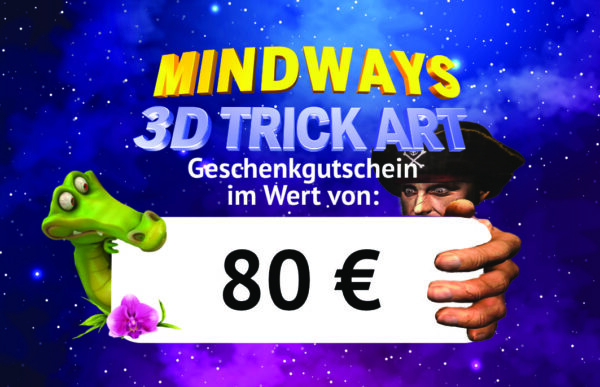 Gutschein im Wert von 80 €