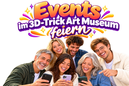 Events im 3D TrickArt Museum Hamburg feiern
